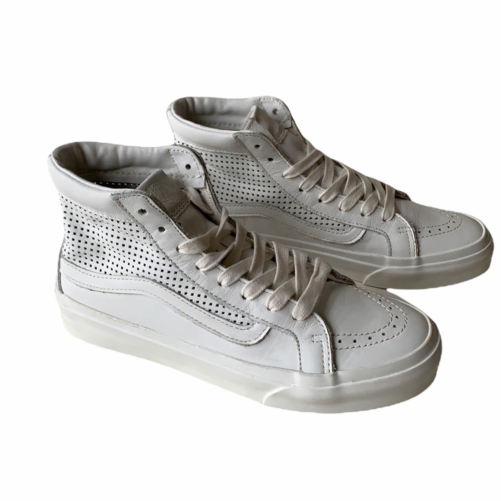 Vans Women's White High-Top Sneakers